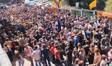 कीजो केसरी के लाल मेरा छोटा सा ये काम गाने पर खूब झूमे छात्र : अविनाश