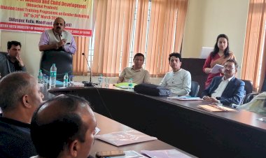 अधिकारियों को दी जेंडर बजटिंग की जानकारी