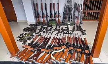 प्रदेश में 34,412 शस्त्र धारकों ने जमा करवाए शस्त्र