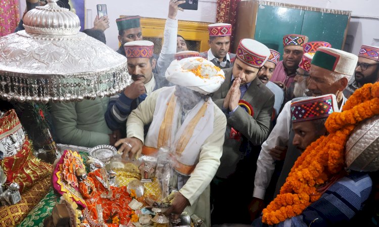 बड़ादेव के शुभ आगमन के साथ मंडी में आरंभ हुए शिवरात्रि मेले के अनुष्ठान