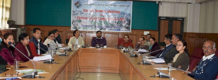 हिमाचल दिवस पर ज़िला स्तरीय समारोह के आयोजन की तैयारियों पर बैठक