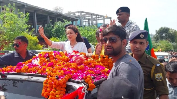 तुहां एड़ा नी सोचणा कि कंगना कोई हिरोइन ई , कंगना अहां री बेटी , अहां री बैण ई, कांग्रेस पर कसा तंज......