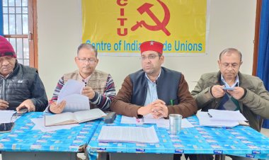 सीटू राज्य कमेटी की बैठक सम्पन्न