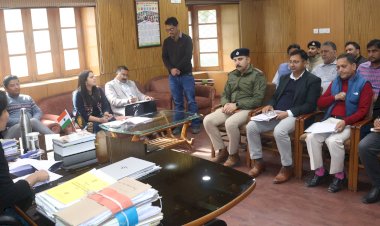 कुल्लू डिस्ट्रिक्ट वाटर स्पोर्ट्स एंड एलाइड एक्टिविटीज  सोसाइटी की प्री बिड बैठक सम्पन्न