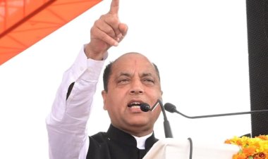 हिमाचल के विधान सभा के घोषणा पत्र की तरह झूठ का पुलिंदा है कांग्रेस का घोषणा पत्र  : जयराम  ठाकुर