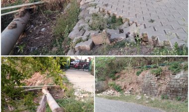 ऐतिहासिक विला राउंड अनदेखी का शिकार, 4 लाख का बजट मिलने के बाद भी कारवाई नही