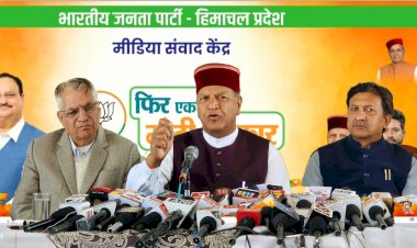 झूठ के आधार पर वोट मांगते आई कांग्रेस, कांग्रेस का घोषणा पत्र झूठ का पुलिंदा : बिंदल