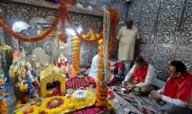 हवन और यज्ञ के साथ माता बालासुंदरी चैत्र नवरात्र मेले का विधिवत शुभारम्भ