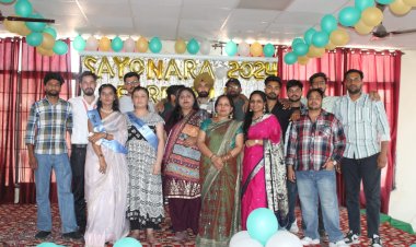 भावना को मिस फेयरवेल और नवनीत सिंह को मिस्टर फेयरवेल चुना