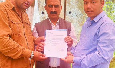 लाहौल स्पीति से कांग्रेस टिकट के लिए सचिन मिरूपा ने पेश की दावेदारी