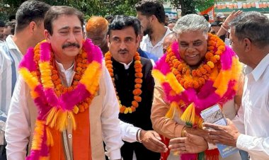 अगर देश में कांग्रेस होती तो कल्याणकारी राशि में से 28 लाख करोड़ रुपए लूट लेती : भारद्वाज