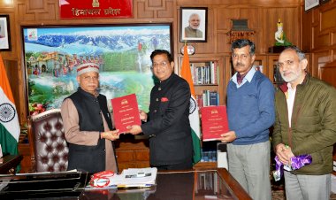 लोकायुक्त ने राज्यपाल को वार्षिक रिपोर्ट प्रस्तुत की