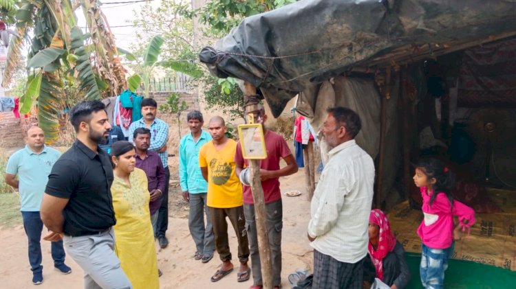 रायपुर-सहोड़ा की घटना के पीड़ित परिवारों से मिले उपायुक्त