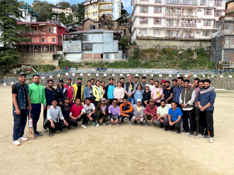 गद्दी छात्र कल्याण संघ हिमाचल प्रदेश द्वारा आयोजित त्रिदिवसीय अभिषेक मेमोरियल स्पोर्ट्स मीट का अंतिम दिन