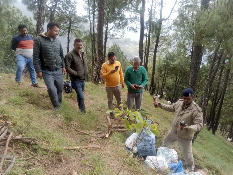 भारी मात्रा में अवैध शराब की खेप पकड़ी,आबकारी विभाग ने कारवाई की