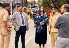 राष्ट्रपति दौरे को लेकर डीसी-एसपी ने मॉल रोड और गेयटी थिएटर का किया निरीक्षण