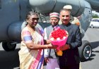 राष्ट्रपति द्रौपदी मुर्मू हिमाचल प्रदेश के पांच दिवसीय दौरे पर  शिमला पहुंचीं