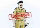 ड्यूटी पर कोताही बरतने पर . हैड कांस्टेबल को किया सस्पेंड