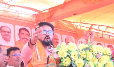 भाजपा सरकार की योजनाएँ बंद करने वाली कांग्रेस को जनता सिखायेगी सबक़: अनुराग ठाकुर