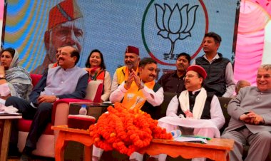 वर्तमान कांग्रेस सरकार ने केंद्र से दी गई आपदा राशि भी पूरी नहीं खर्ची : भट्ट