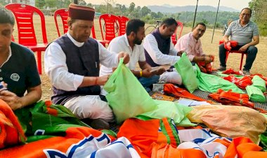 भाजपा के राष्ट्रीय अध्यक्ष जगत प्रकाश नड्डा के दौरे को लेकर राजीव बिंदल ने दिखाया उत्साह