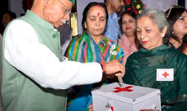 राजभवन में मनाया गया विश्व रेडक्रॉस दिवस