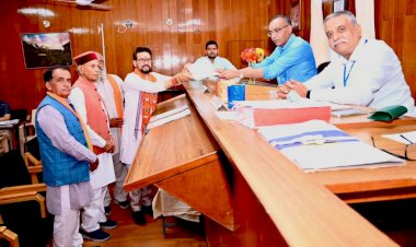 हमीरपुर लोकसभा क्षेत्र की जनता का अटूट विश्वास व आशीर्वाद ही मेरी पूँजी: अनुराग ठाकुर