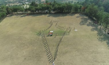 मानव शृंखला बनाकर दिया मतदाता जागरूकता का संदेश