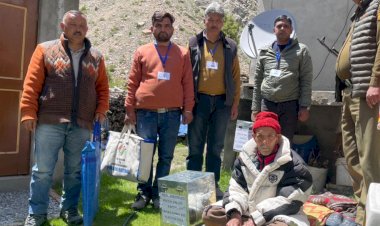 लाहौल स्पीति में 624 बुजुर्ग और दिव्यांग मतदाता घर से कर रहें मतदान