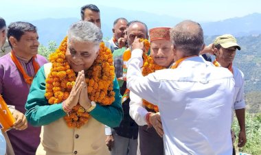 आनंद शर्मा ने मंत्री रहते हिमाचल के लिए कुछ नहीं किया अब वोटों के लिए फैला रहे झोली : राजीव भारद्वाज