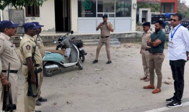 सामान्य पर्यवेक्षक ने किया निगरानी नाकों का निरीक्षण