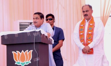 भारत को भय, भूखमरी, आंतकवाद, भ्रष्टाचार मुक्त करने का संकल्प पूरा करेंगे : नितिन गडकरी