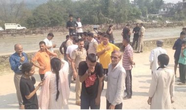 युवक-युवती ने बीबीएमबी नहर में लगाई छलांग