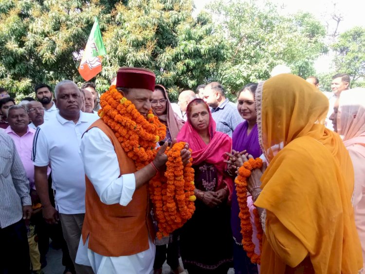 कांग्रेस सरकार का काम केंद्र के सकारात्मक एजेंडो को बाधित करना :- राजीव बिंदल