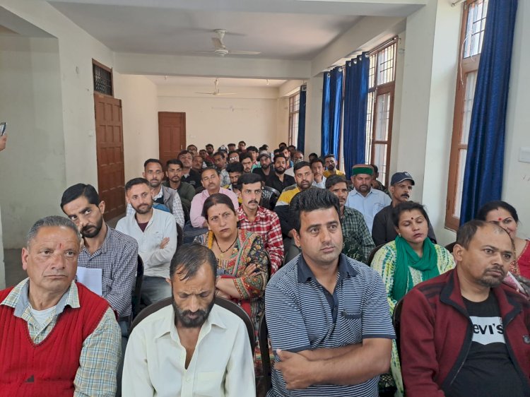 शिमला के सीवरेज ट्रीटमेंट प्लांटों के मजदूरों की आम सभा सम्पन्न