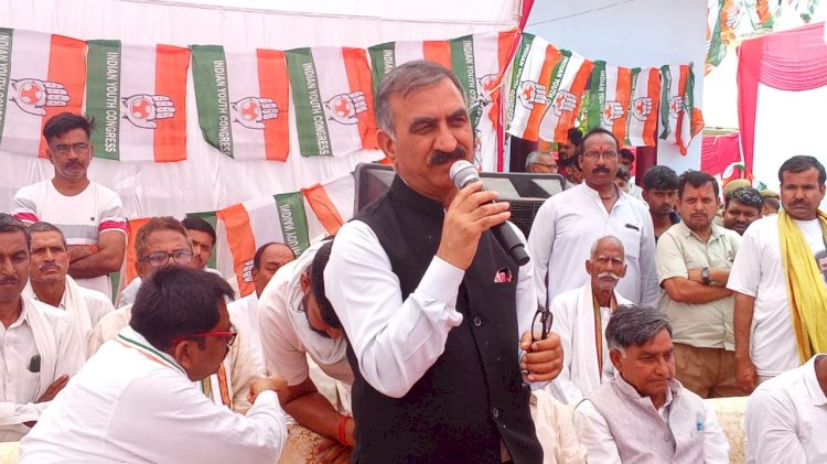 मुख्यमंत्री सुखविंदर सुक्खू ने रायबरेली में राहुल गांधी के लिए मांगे वोट