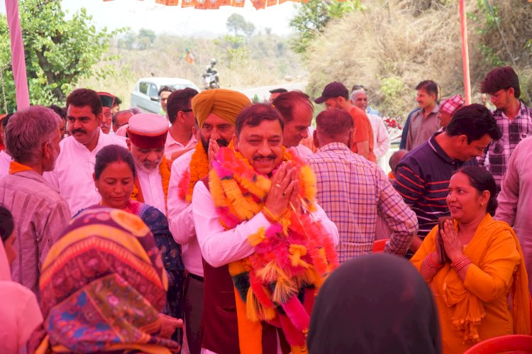 प्रभु श्री राम जी के मंदिर को ताला लगा कर फिर से टेंट में भेजने के स्वपन देखते हैं कांग्रेस व इंडी गठबंधन के नेता : सुरेश कश्यप