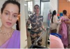 कंगना रनौत को चंडीगढ़ एयरपोर्ट पर चैकिंग के दौरान सीआईएसएफ की सुरक्षा महिला कर्मी ने जड़ा थप्पड़, भाजपा ने की तीखी आलोचना