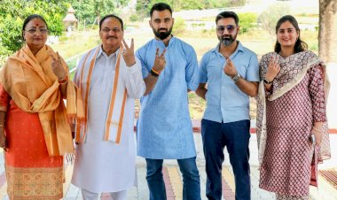 मतदान सशक्त, समर्थ, कुशल, अतमनिर्भत भारत ने निर्माण के लिए है : नड्डा