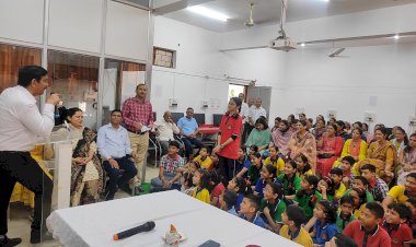 केंद्रीय विद्यालय संगठन गुरुग्राम संभाग के उपायुक्त के द्वारा पी. एम. श्री केंद्रीय  विद्यालय हमीरपुर का निरीक्षण