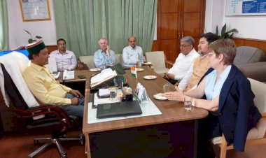 विश्व बैंक की टीम ने बागवानी मंत्री से भेंट की