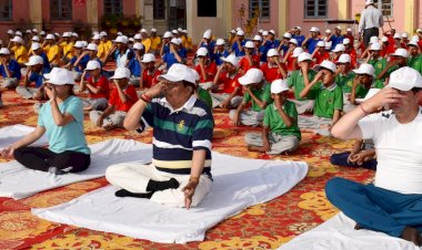 योग दिवस पर स्वास्थ्य परिवार कल्याण एवं सामाजिक न्याय मंत्री ने सोलन के आईटीआई में दिया संदेश