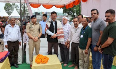 मुख्य संसदीय सचिव ने अखाड़ा पूजन कर कुश्ती प्रतियोगिता का किया शुभारम्भ