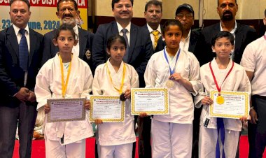 जिला स्तरीय कराटे प्रतियोगिता का समापन, उपायुक्त ने की अध्यक्षता