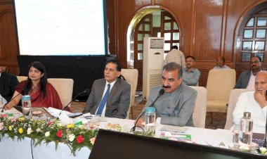 एक्ज़िम बैंक ने मुख्यमंत्री के समक्ष हिमाचल में संभावित निर्यात रणनीति पर प्रस्तुति दी