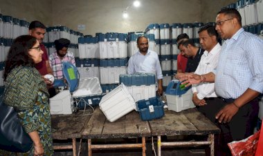 ई.वी.एम. व वी.वी.पैट. से निकाले गए अड्रेस टैग