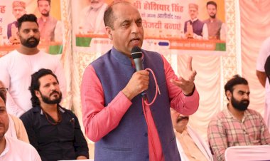 देहरा का चेहरा हैं धरतीपुत्र होशियार सिंह, तीसरी बार भी मिलेगा जनता का आशीर्वाद : जयराम ठाकुर