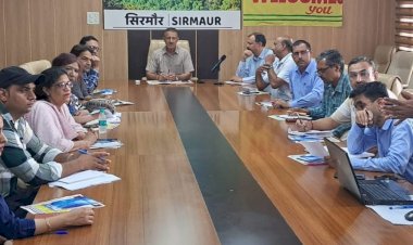 सिरमौर में एक जुलाई से 31  अगस्त   तक डायरिया नियंत्रण अभियान-सुमित खिमटा