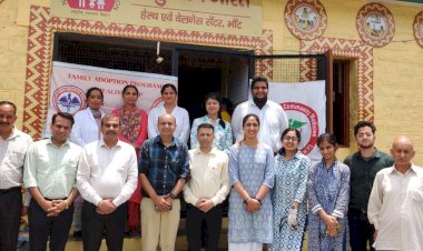 फैमिली एडॉप्शन प्रोग्राम के तहत भोंट में बहु विशेषज्ञ स्वास्थ्य शिविर का आयोजन