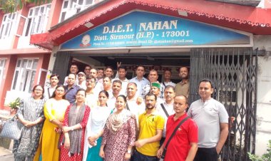 जिला शिक्षा एवं प्रशिक्षण संस्थान (डायट), नाहन में स्कूल सुरक्षा एवं आपदा प्रबंधन पर 04 दिवसीय प्रशिक्षण कार्यक्रम का समापन